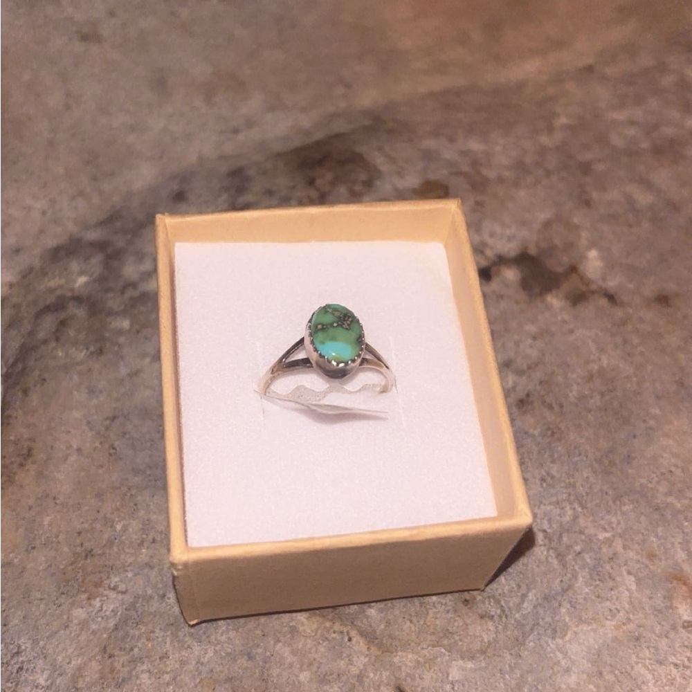Sterling Silver and Turquoise Ring